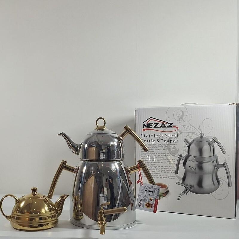 کتری قوری نزاز کد 4027 مات